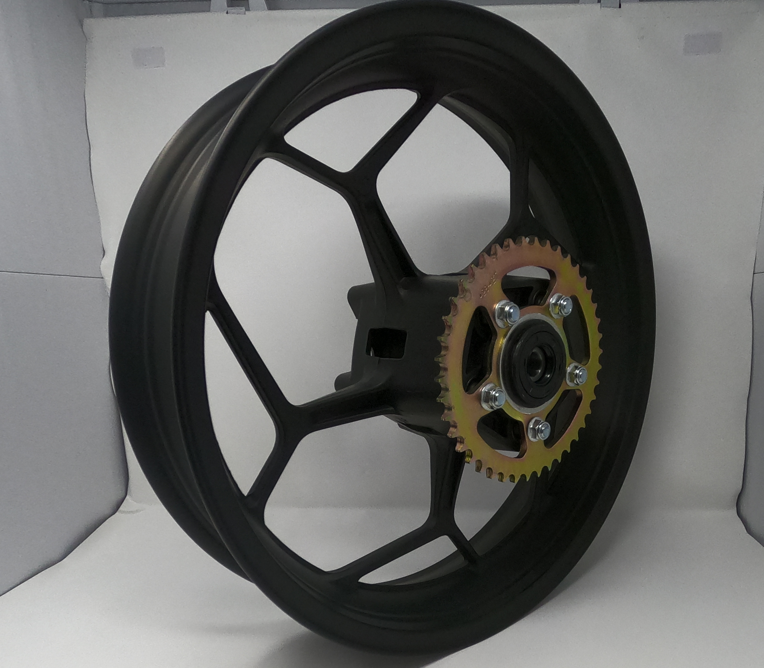 Venom X22 Ninja 125cc Motorcycle Rear Wheel Rim (02040442) - Durable Replacement Part for Off-Road & Street Riding