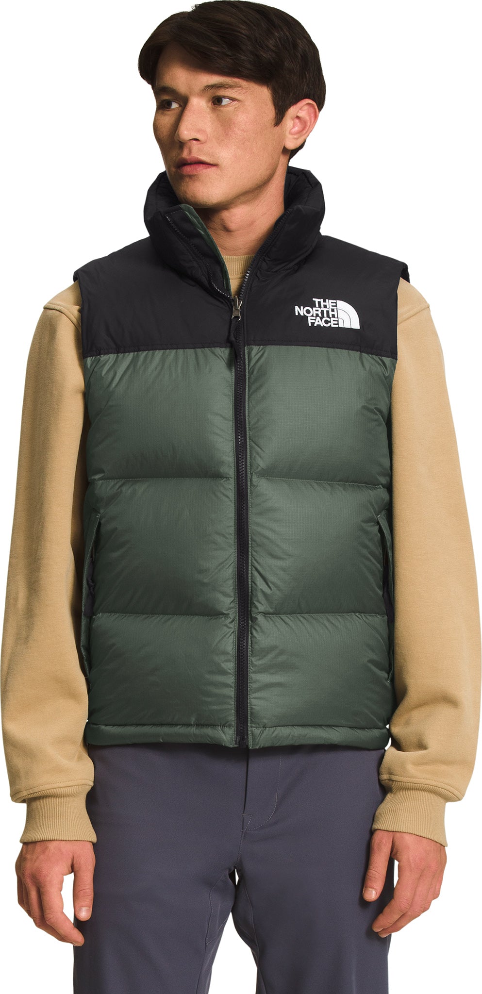 1996 Retro Nuptse Vest for Men - Lightweight Puffer Vest Jacket for Outdoor Winter Sports & Casual Wear