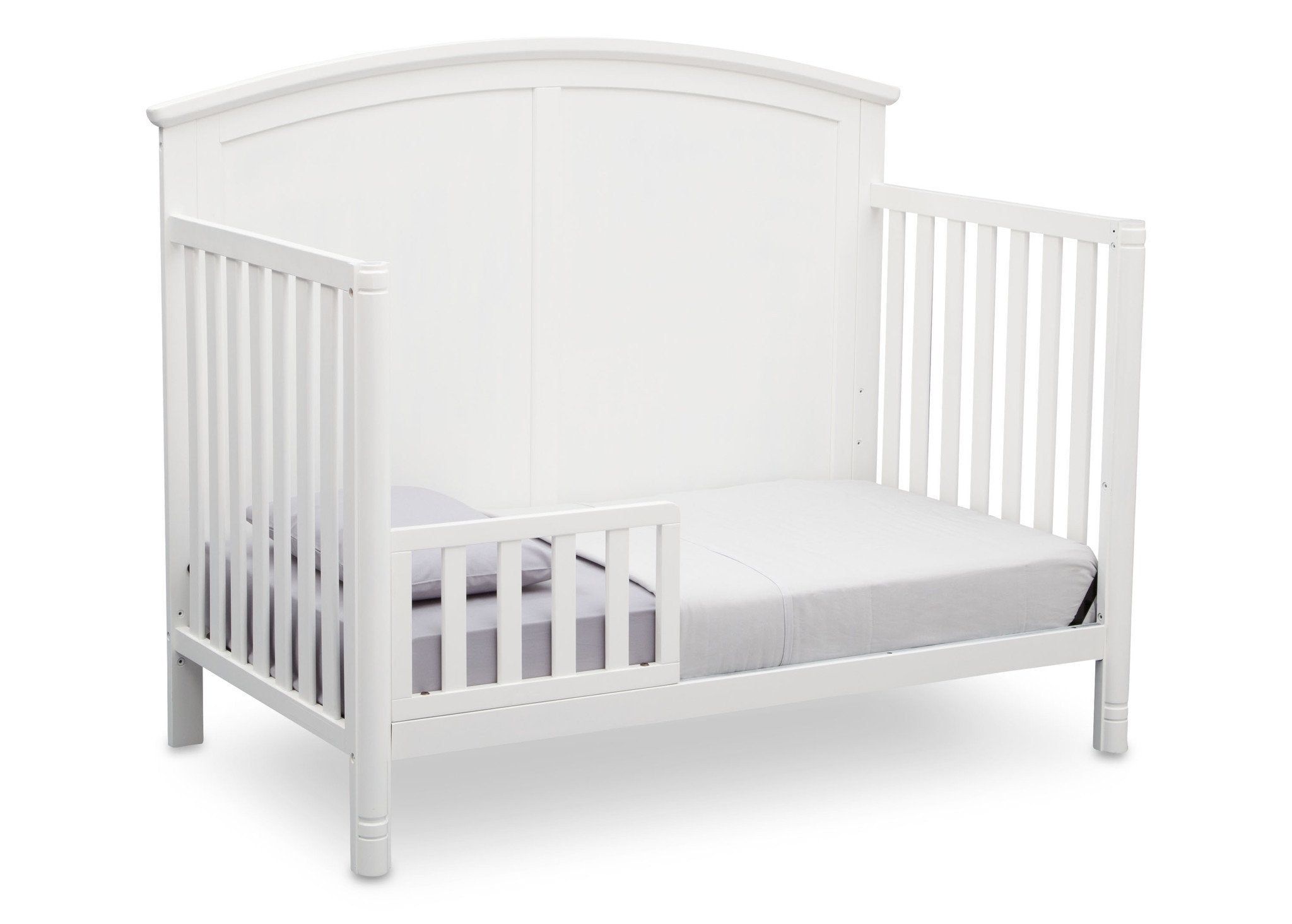 Somerset 4-in-1 Convertible Baby Crib with Toddler Bed, Daybed & Full-Size Frame - Perfect for Nursery, Bedroom & Growing Kids