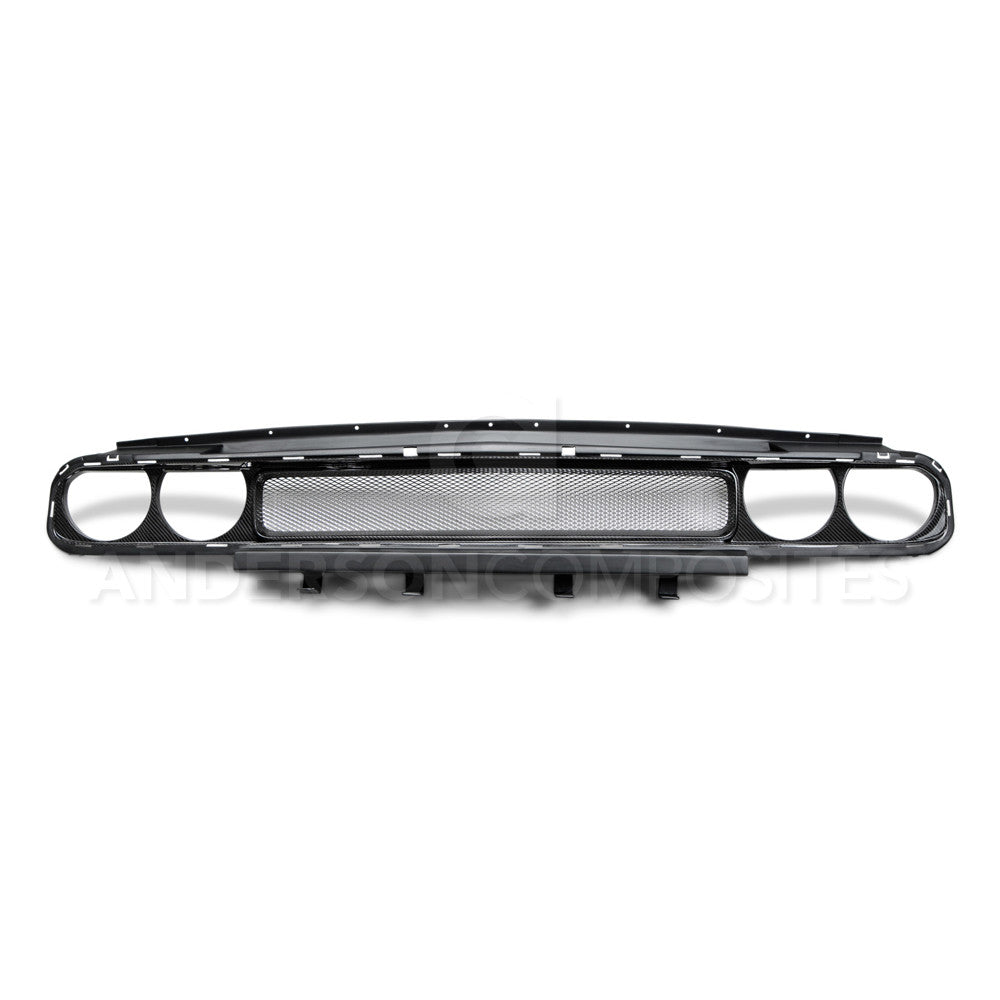 2008-2010 Dodge Challenger OE Style Front Chin Spoiler - Anderson Composites AC FG0910DGCH - Perfect for Performance Upgrades & Street Racing