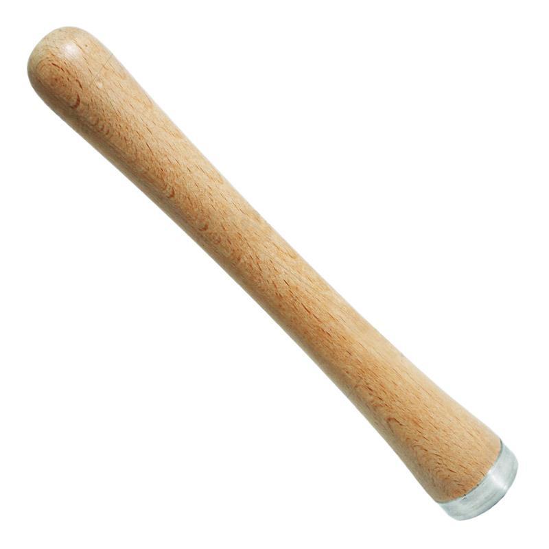 BarConic® 8-Inch Wooden Cocktail Muddler with Stainless Steel Head - Perfect for Mojitos, Old Fashioned & Home Bar Mixing