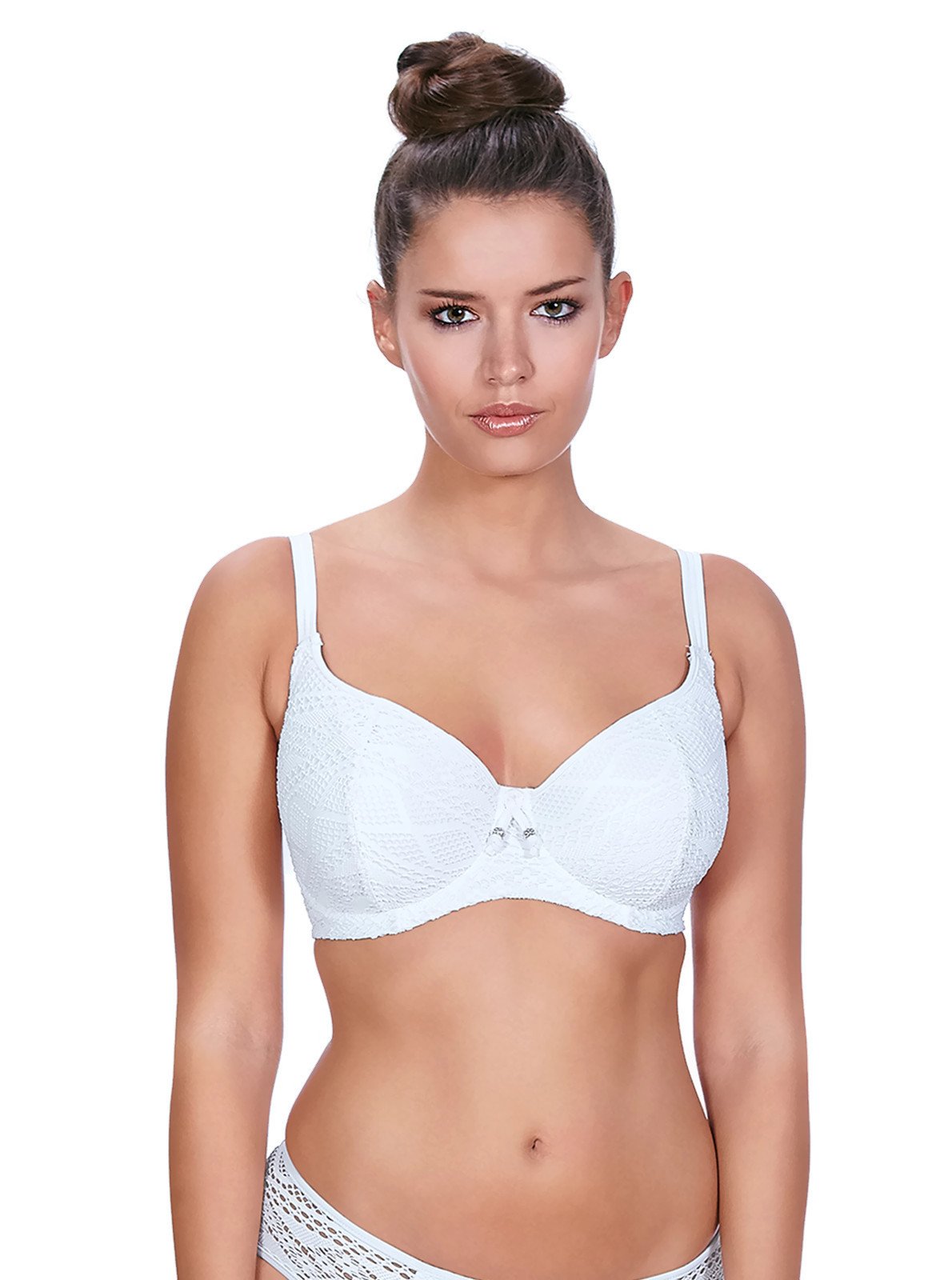 Freya Women's Standard Sundance Underwire Sweetheart Bikini Top - Supportive Swimwear for Beach, Pool & Summer Vacations