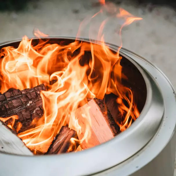 Solo Stove Yukon 2.0 Fire Pit - Smokeless Outdoor Campfire Pit for Backyard, Patio & Camping - 27 Inch Stainless Steel Wood Burning Stove (Model SSYUK 27 2.0)