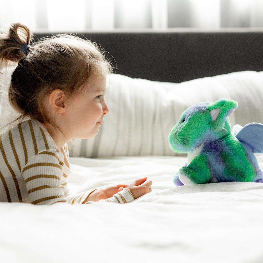 Baby Dragon Warmies - Adorable Microwavable Plush Toy for Kids & Adults | Perfect for Relaxation, Stress Relief & Sleep Aid | Cozy Gift for Christmas, Birthdays & Cold Weather Comfort