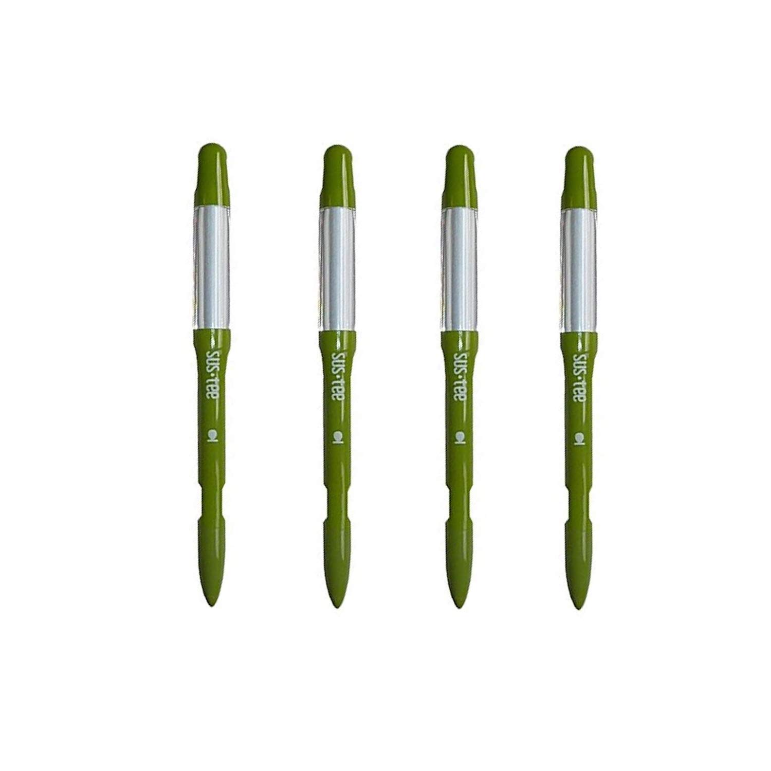 Sustee Aquameter - Set of 4 Plant Soil Moisture Sensors for Indoor/Outdoor Plants (Green, Small) | Perfect for Houseplants, Gardens & Greenhouses