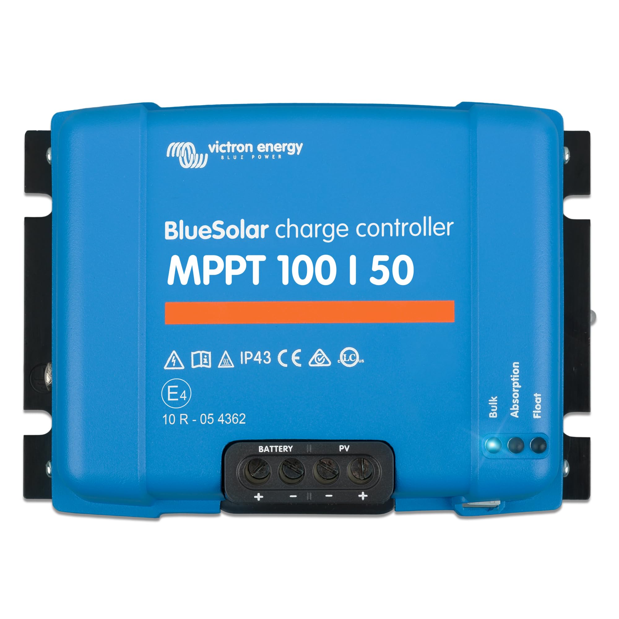 Victron Energy BlueSolar MPPT 100V 50A Solar Charge Controller for 12/24V Systems - Efficient Solar Panel Battery Charger for RV, Marine & Off-Grid Power Applications