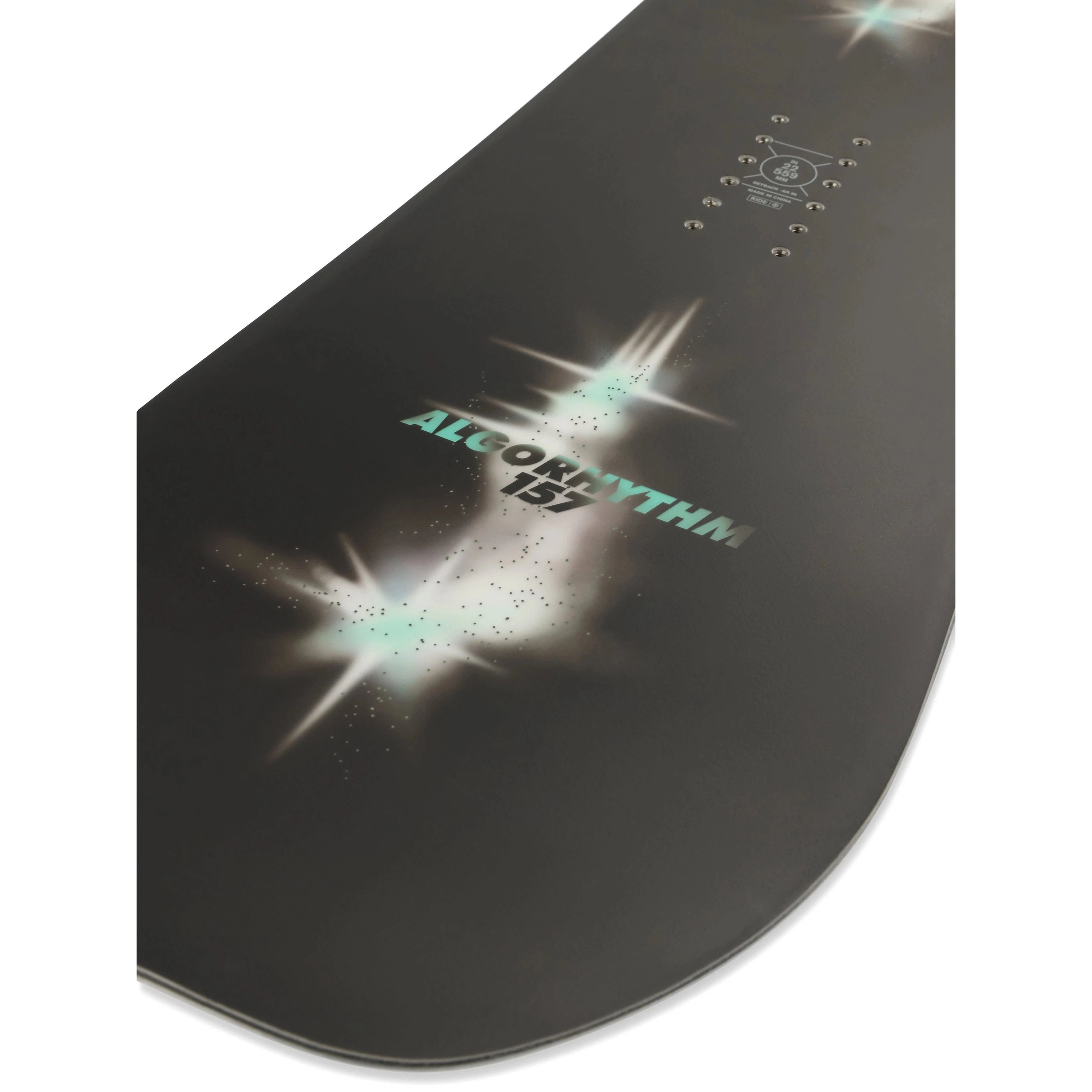 ALGORYTHM 2025 All-Mountain Snowboard for Men & Women - Freestyle & Powder Riding - Perfect for Park, Backcountry & Resort Slopes