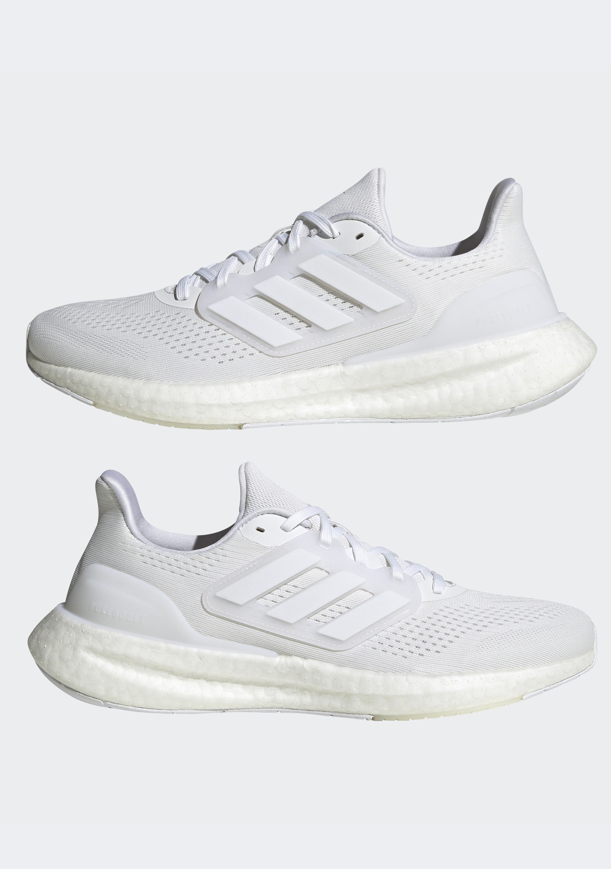 Adidas Men's Pureboost 23 Running Shoes - Lightweight & Cushioned for Training, Jogging, Gym Workouts | Perfect for Road Running & Daily Wear
