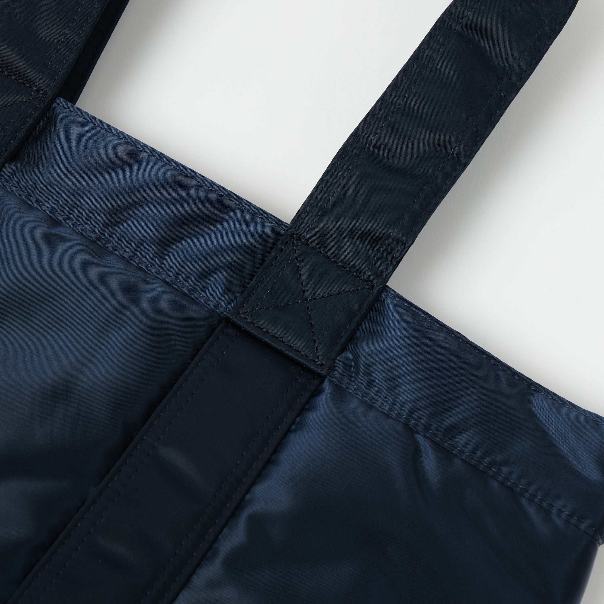 Porter Yoshida & Co. Tanker Tote Bag - Durable Iron Blue Canvas Shoulder Bag for Work, Travel & Everyday Use