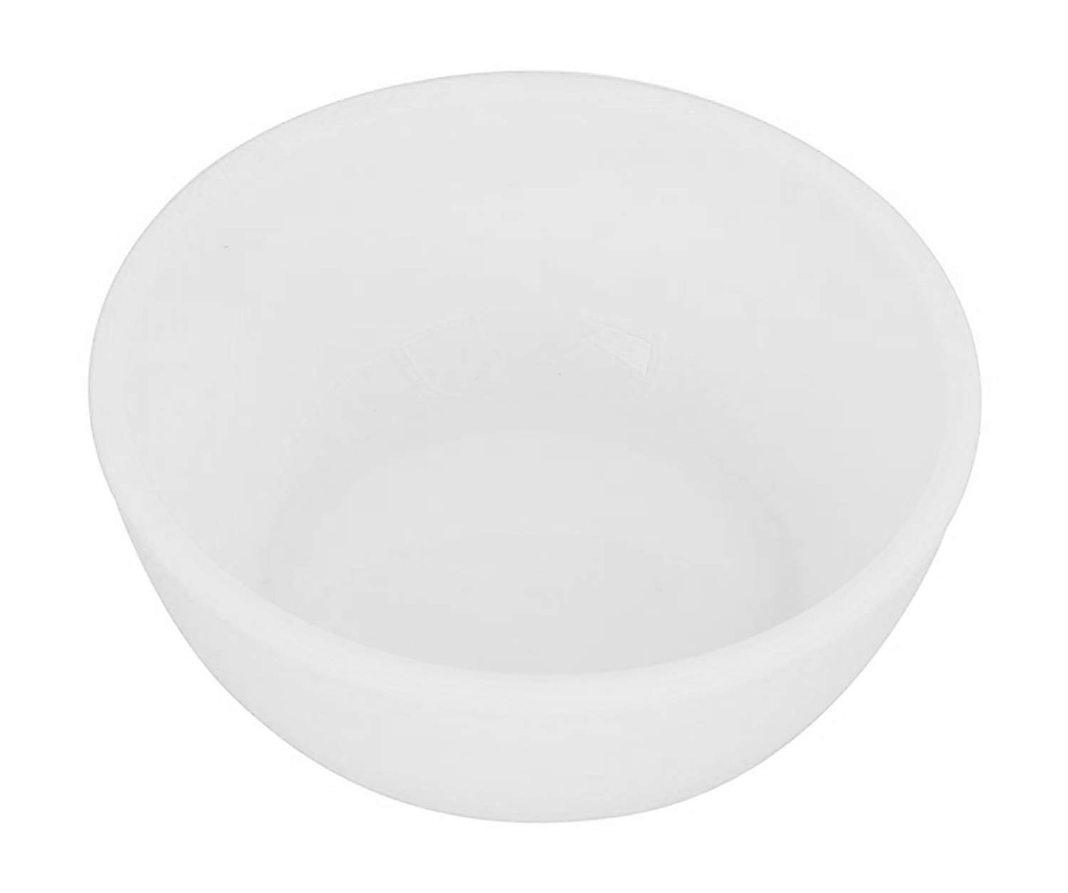 Kuber Industries 6-Piece Unbreakable Plastic Mixing Bowl Set - Microwave Safe, 250ml, White (KUBMART16429) - Perfect for Salad Prep, Baking & Kitchen Storage