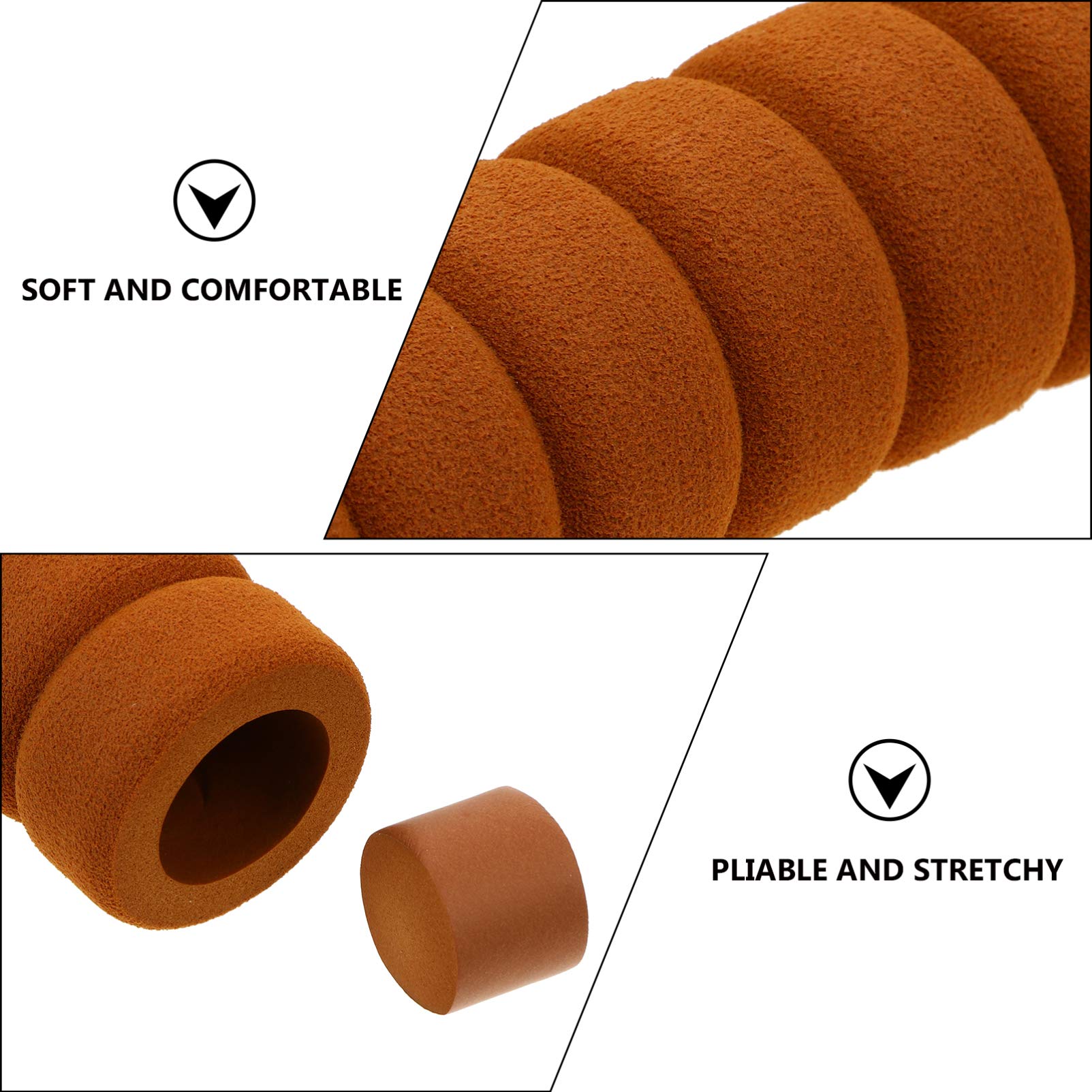 PRETYZOOM 10-Pack Soft NBR Anti-Collision Door Handle Covers - Child Safety Bumper Pads, Door Lock Protectors for Home & Car Use - Prevent Scratches & Damage to Walls and Furniture