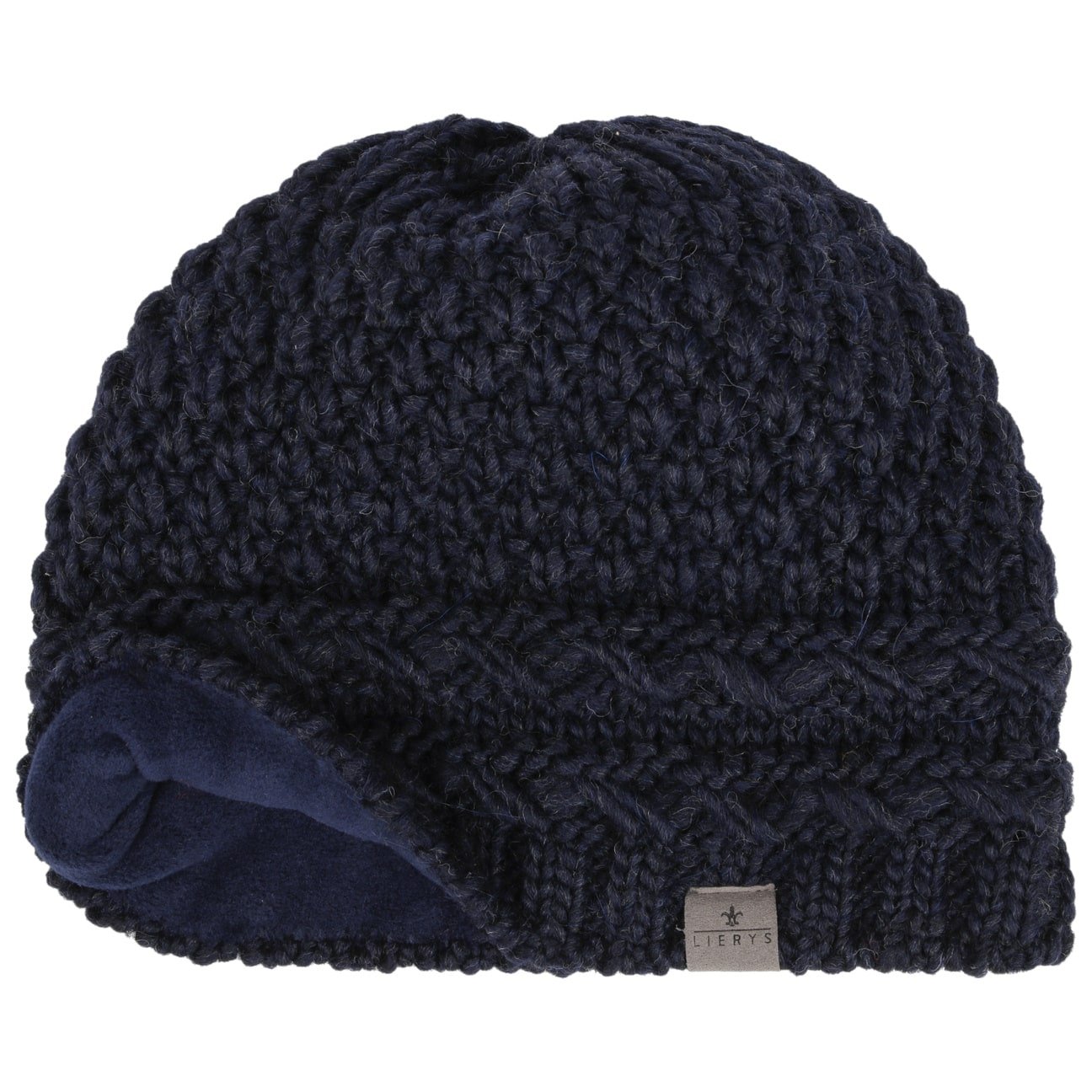 Lierys Pinea Beanie with Soft Fleece Lining - Warm Winter Knit Hat for Men & Women - Perfect for Skiing, Hiking & Outdoor Activities