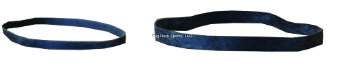Blue Water Candy Rubber Bands 1/4lb Bag - UV Resistant Elastic Bands for Office, School, Crafts & Packaging | Durable Rubber Bands for Organizing, Bundling & DIY Projects