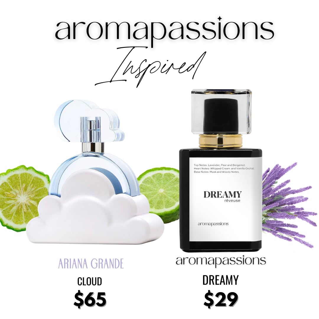 Dreamy Pheromone Perfume for Women - Inspired by ARNA GRNDE CLOUD | Long-Lasting Extrait De Parfum | Essential Oil Fragrance Dupe (100ml/3.4oz) | Perfect for Date Nights, Special Occasions & Daily Wear