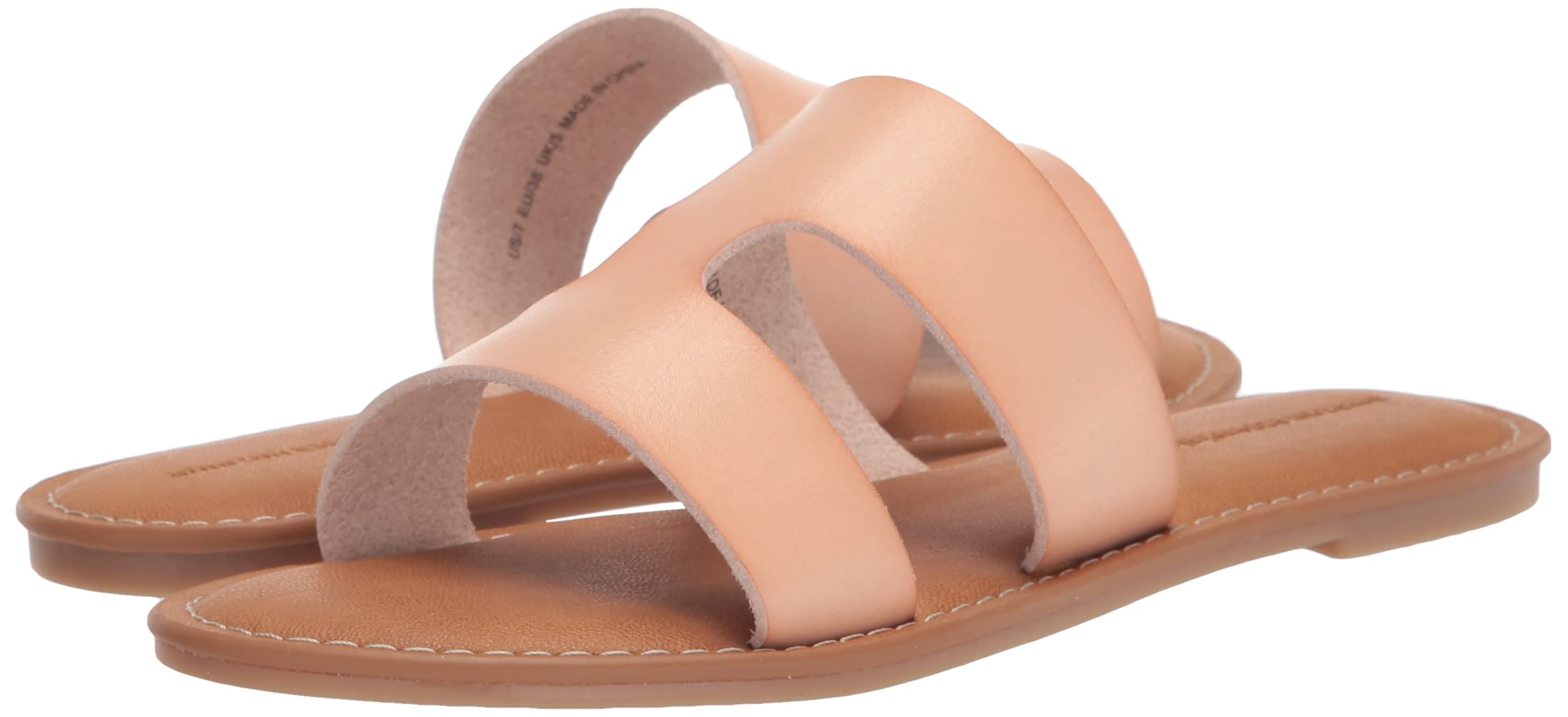 Amazon Essentials Women's Flat Banded Sandal - Comfortable Casual Summer Sandals for Women | Perfect for Beach, Vacation & Everyday Wear
