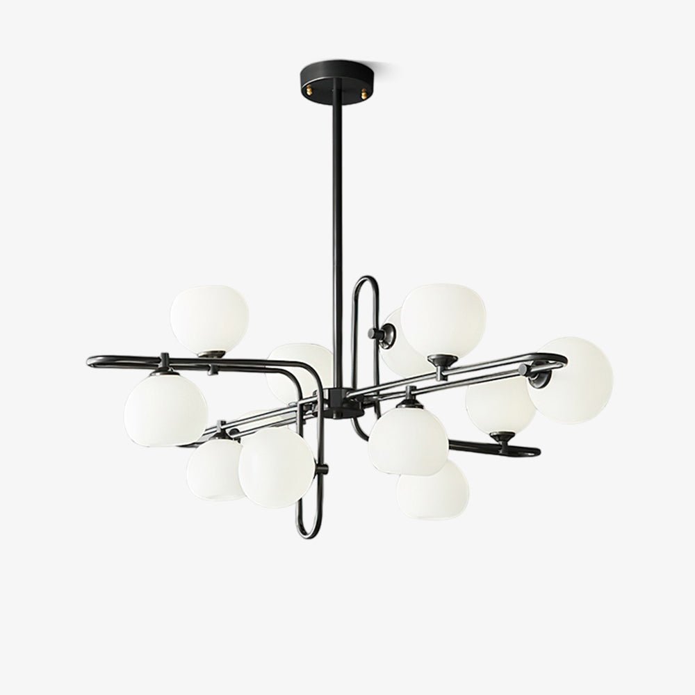 Lexington Chandelier - Elegant Crystal Ceiling Light Fixture for Dining Room, Living Room & Bedroom | Perfect for Home Decor & Interior Design
