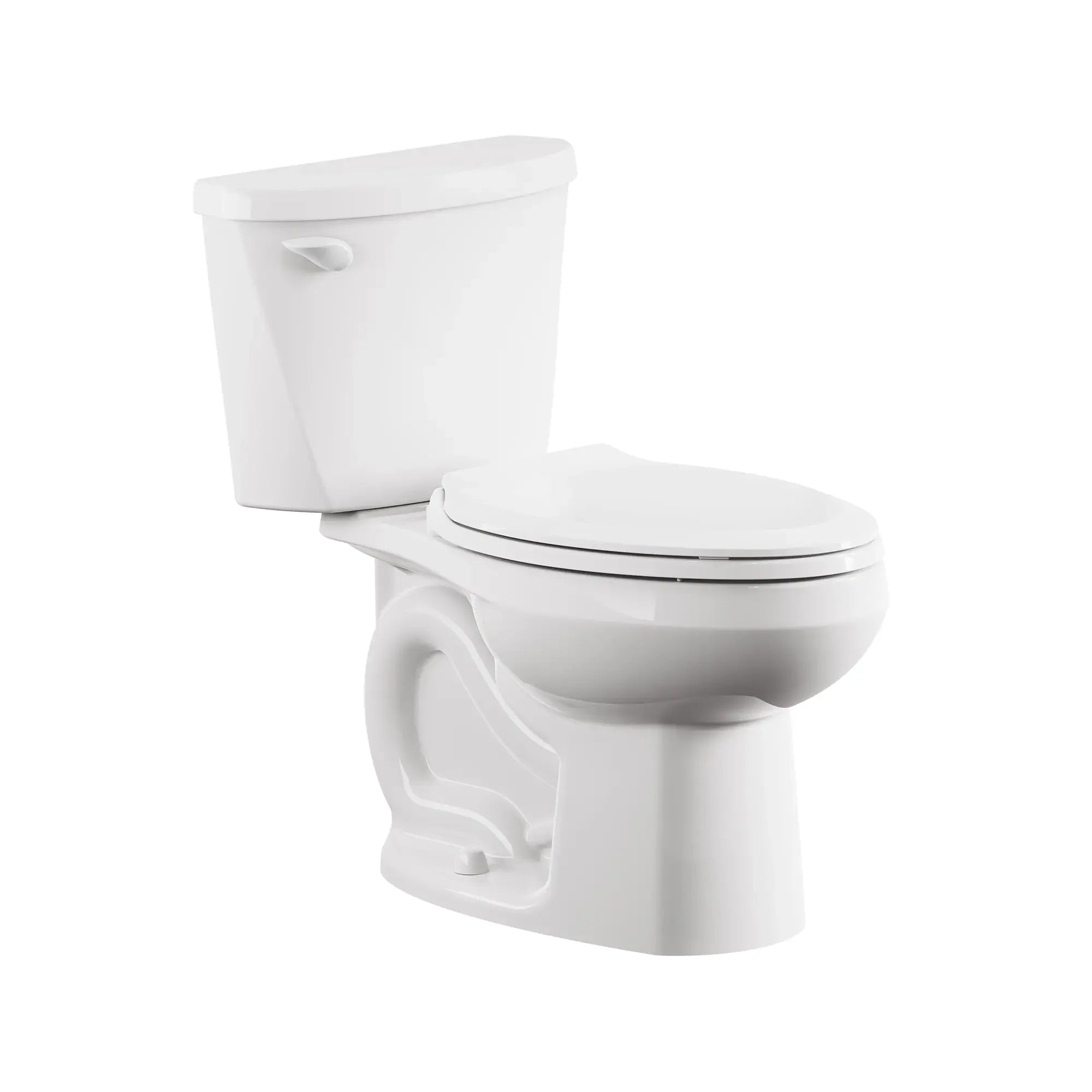 Colony® 3 Two-Piece 1.28 GPF/4.8 LPF Elongated 10-Inch Rough-In Toilet Without Seat - Water-Efficient Bathroom Upgrade for Modern Homes