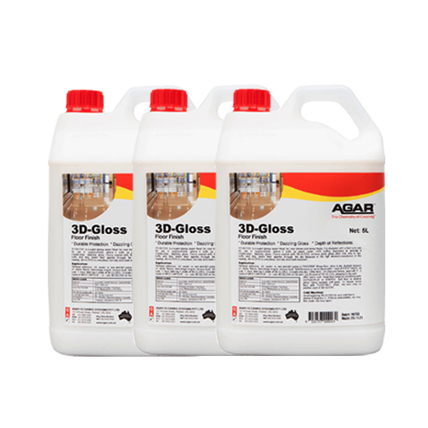 Premium Agar 3D High-Gloss Floor Polish & Sealer - Long-Lasting Shine & Protection for Hardwood, Tile & Laminate Floors - Ideal for Homes, Offices & Commercial Spaces