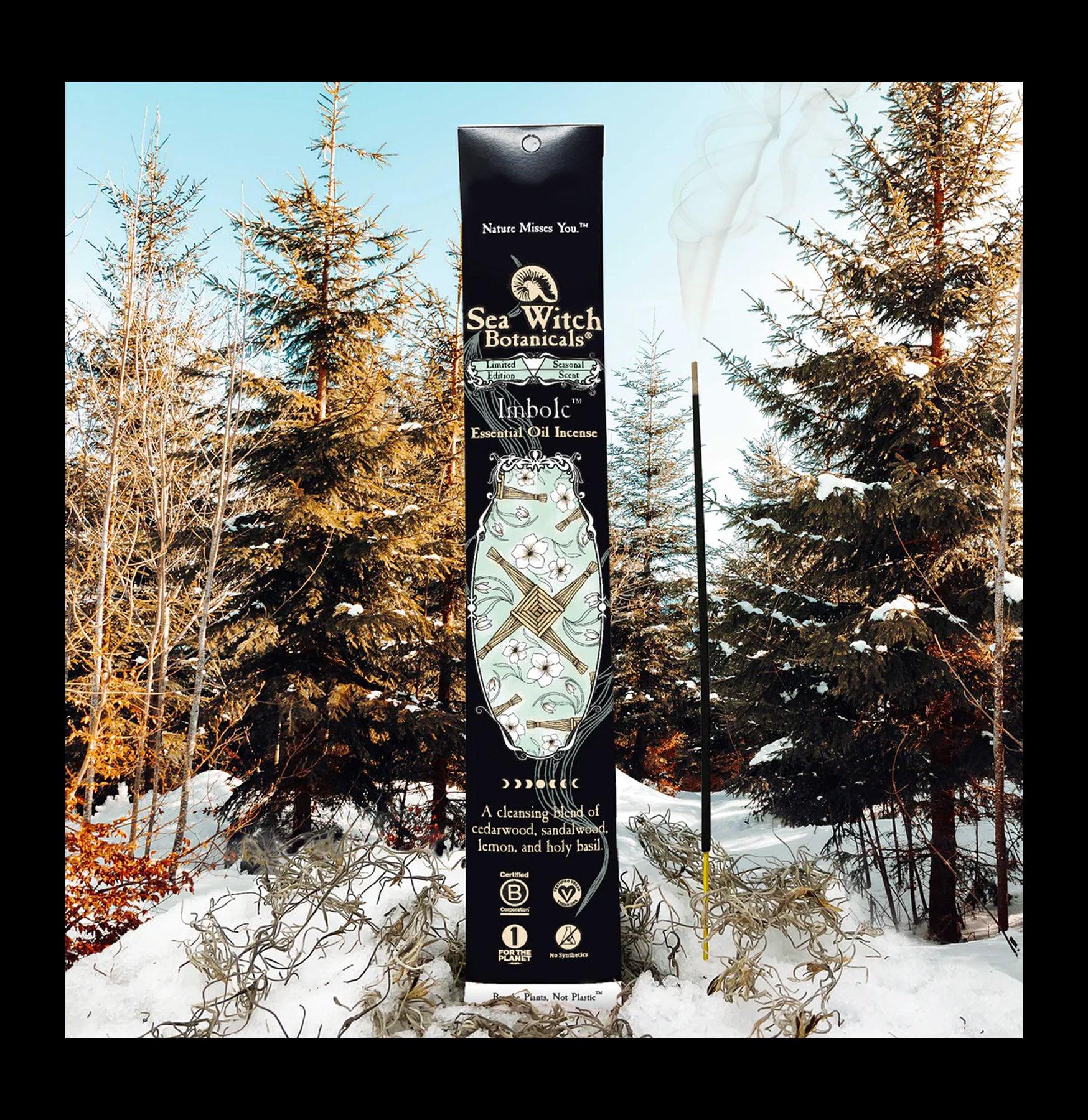 Premium Imbolc Incense Sticks - Handmade Natural Herbal Aromatherapy for Meditation, Rituals & Spiritual Cleansing | Perfect for Pagan Celebrations, Home Relaxation & Sacred Spaces