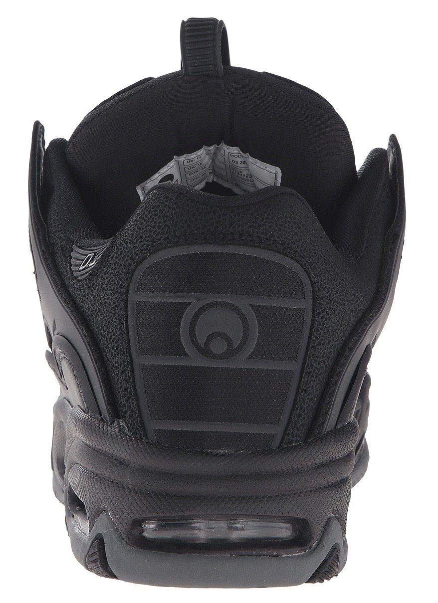 Osiris D3 2001 Black Mens Skate Shoes - Retro Skateboard Sneakers for Men | Streetwear & Urban Fashion | Perfect for Skateboarding, Casual Wear & Sneaker Collectors
