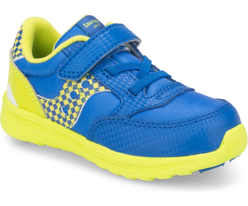 Saucony Blue Monster Baby Jazz Lite A/C Sneakers for Toddlers & Infants - Comfortable Walking Shoes for Boys & Girls - Perfect for Playtime, Daycare & First Steps