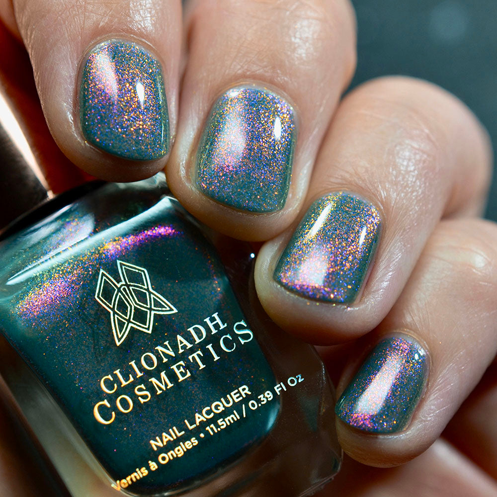 Premium Hippocampus Nail Polish - Long Lasting Vegan Nail Lacquer with High Gloss Finish - Perfect for Manicures, Pedicures & Special Occasions