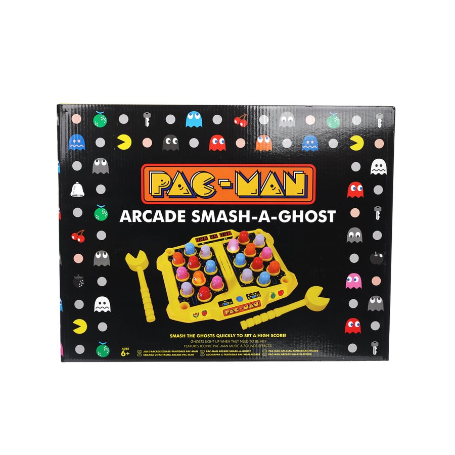 PAC-MAN Arcade Game - Smash Ghosts & Play Classic Retro Arcade - Perfect for Home Entertainment & Game Room Decor
