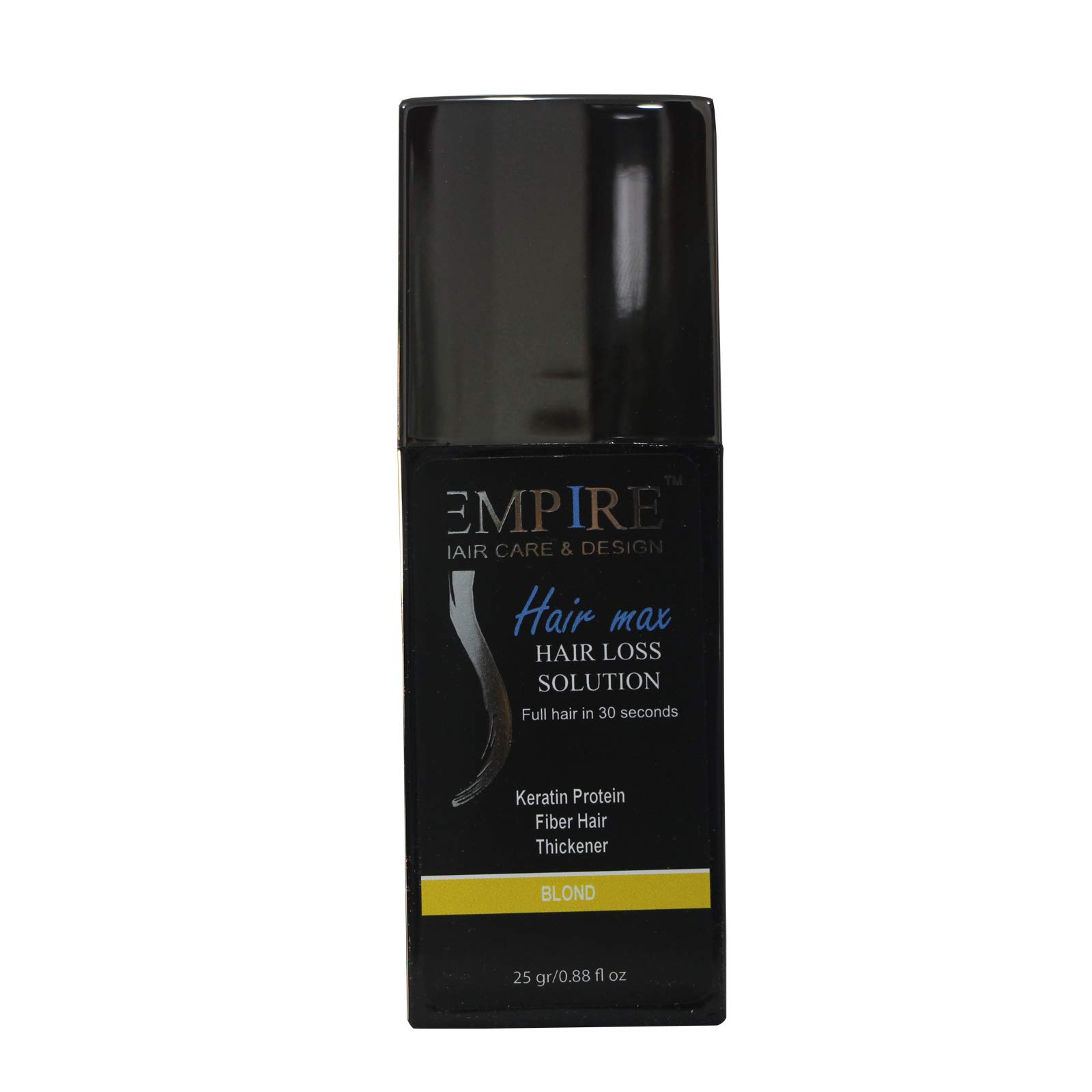 Empire Hair Max Hair Building Fibers - Thickening & Concealing Hair Loss Solution for Blonde Hair | Instant Volume Boost for Thin Hair, Daily Styling & Confidence