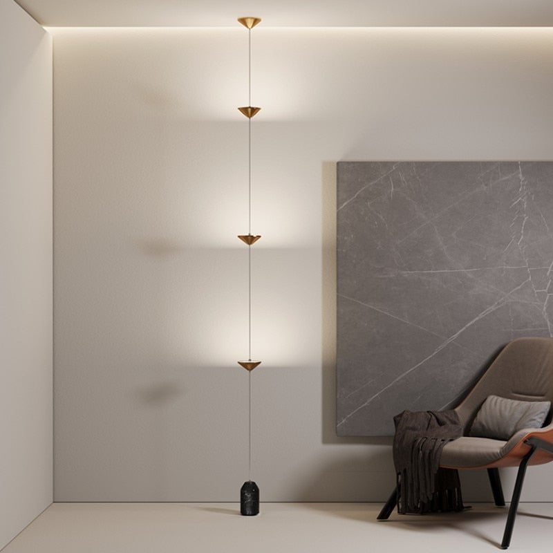 Adjustable LED Floor Lamp for Bedroom - Dimmable Standing Light with Remote Control, Perfect for Reading, Relaxing & Nightstand Lighting