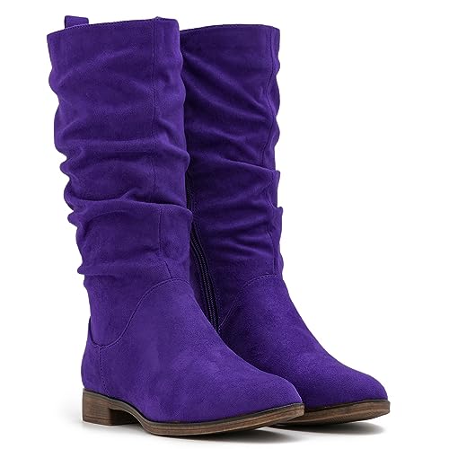 Suede Purple