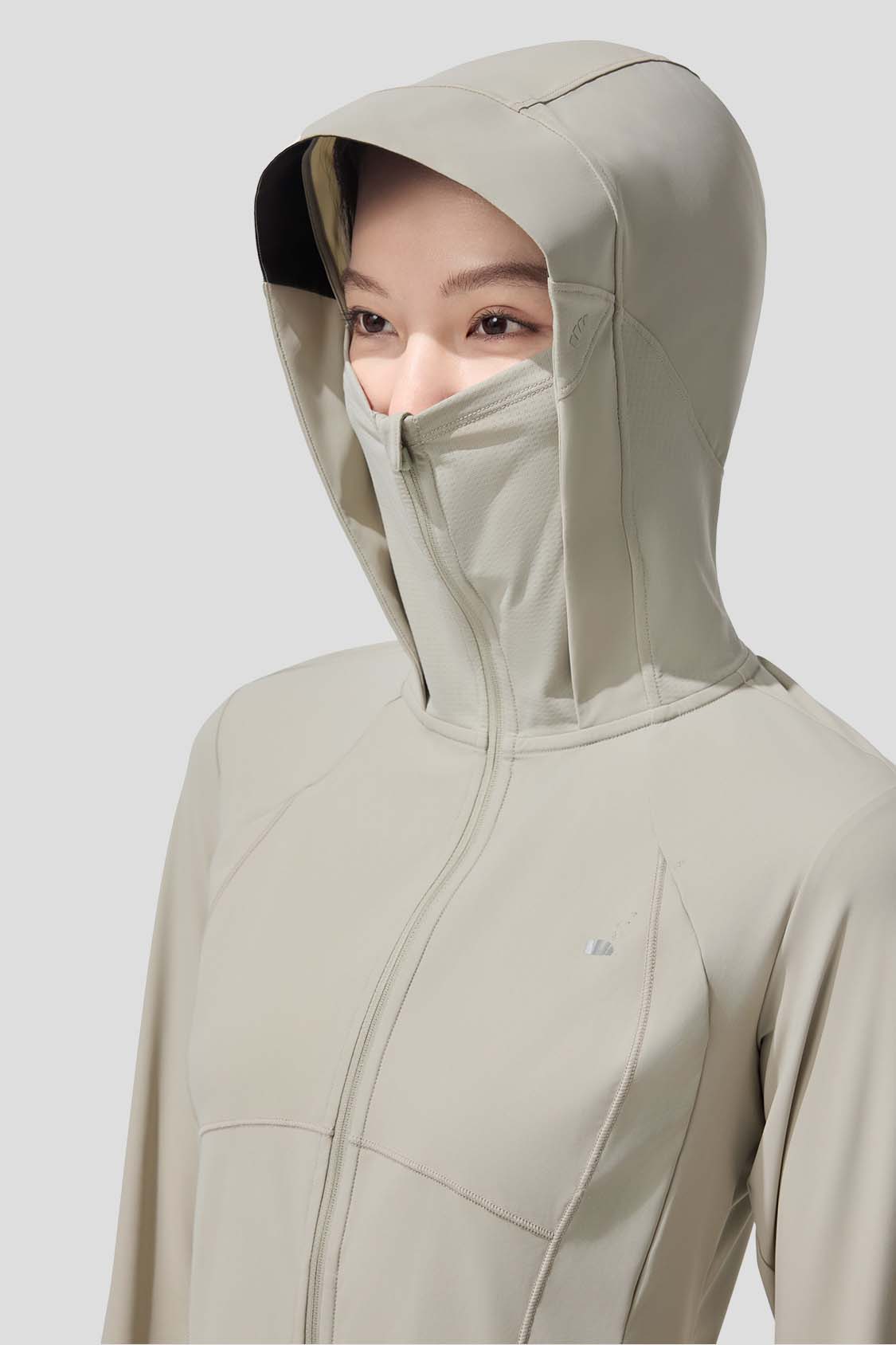 Motion Women's Cooling Quick Dry Sports Jacket UPF100+ Sun Protection - Lightweight Athletic Running Jacket for Outdoor Workouts & Summer Activities