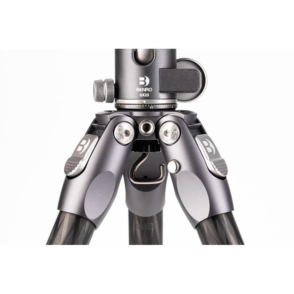 Benro Tortoise Series Carbon Fiber Tripod with GX25 Ball Head - Lightweight Travel Tripod for Photography & Videography - Perfect for Outdoor Adventures, Landscape Shoots & Vlogging