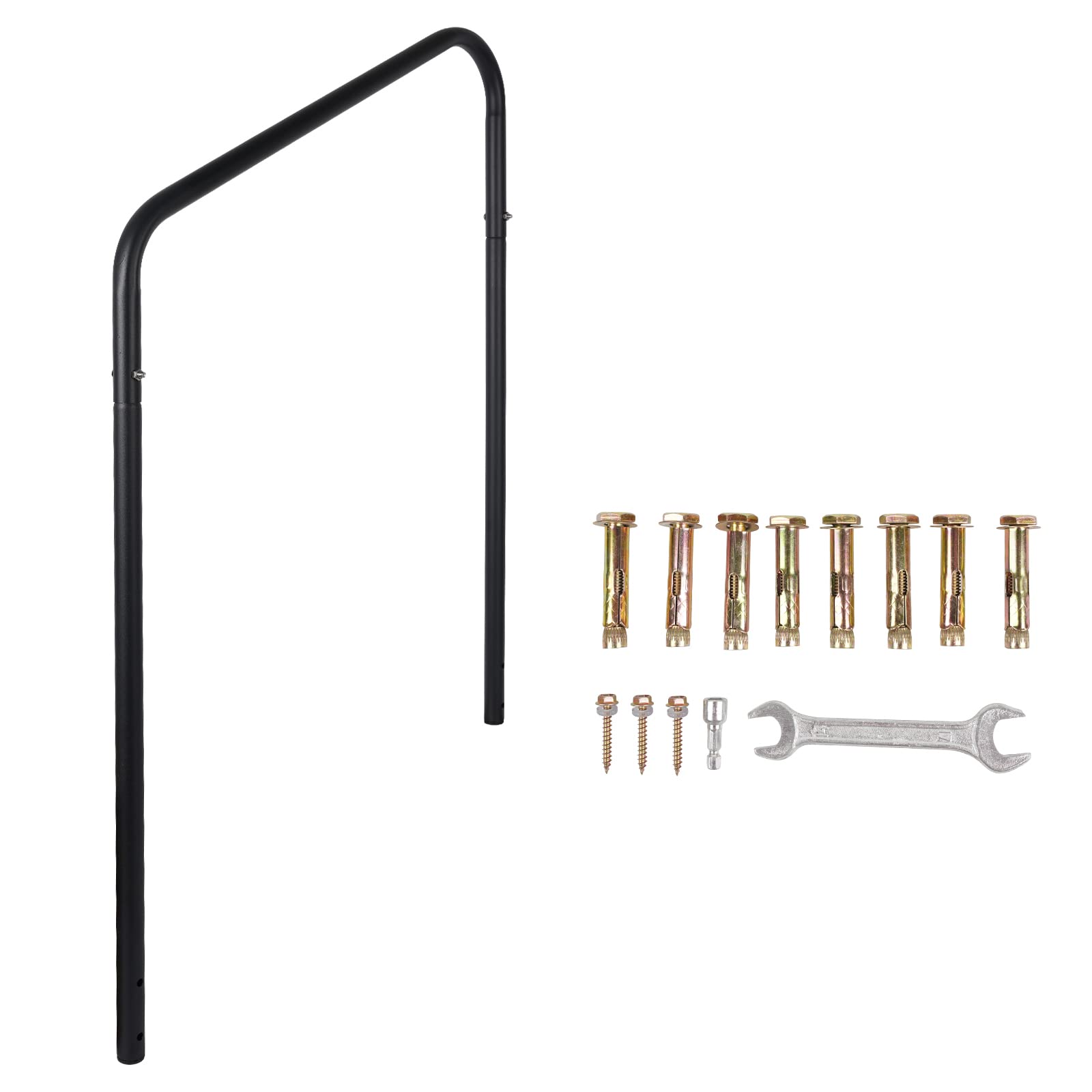 RV Handrail - 3 Step Entry Assist Handrail for 5th Wheel RVs, Travel Trailers & Motorhomes | Durable Replacement Handrail for Safer RV Entry & Exit | Perfect for Camping, Road Trips & RV Living