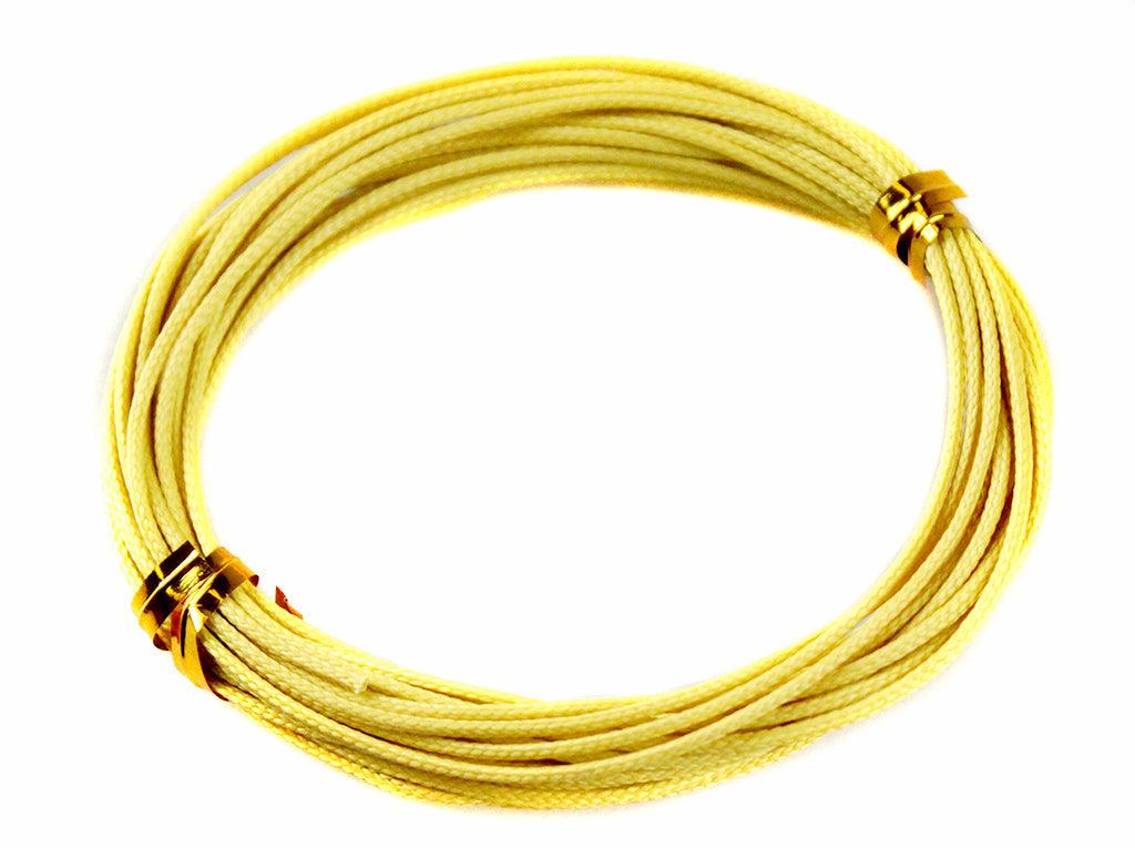 Jigging World Soft Yellow Kevlar Fishing Line - High Strength Braided Line for Saltwater & Freshwater Fishing, Jigging, Casting, Trolling - Perfect for Deep Sea, Offshore, and Inshore Angling