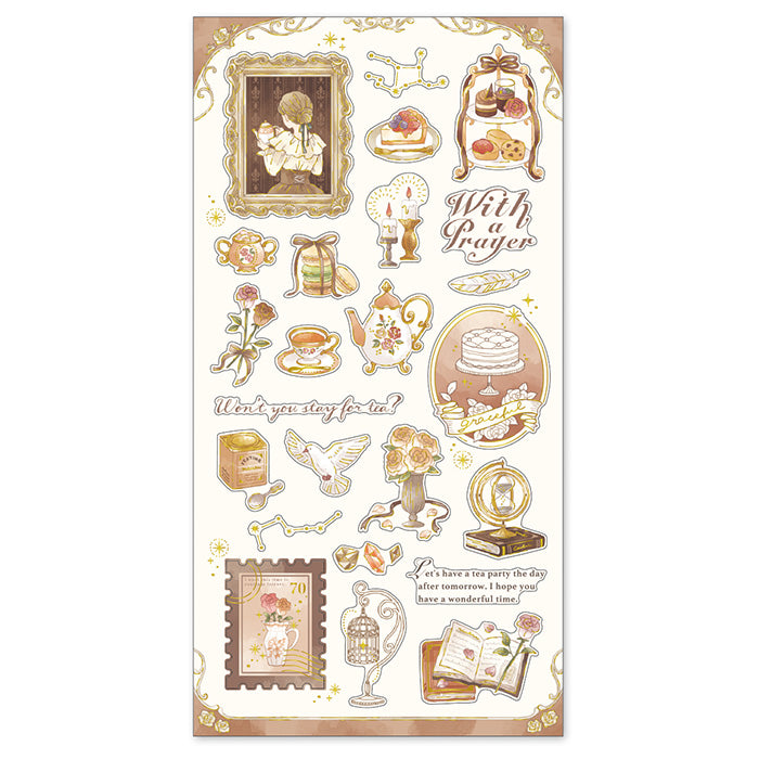 Charlotte Choupinet Stickers - Premium Quality Decorative Stickers for Scrapbooking, Journals, Planners & DIY Crafts - Perfect for Home Decor, Gift Wrapping & Personalizing Items
