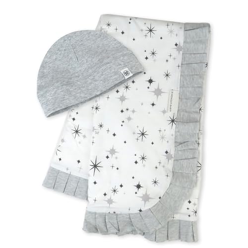 2-Pack Twinkle Star Grey Stroller Blanket