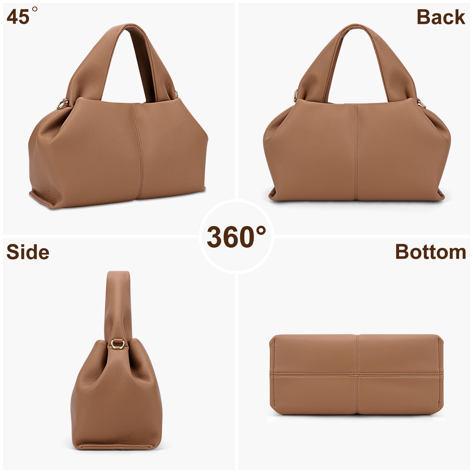 Stylish Women's Crossbody Bag - Fashionable Shoulder Purse & Chic Dumpling Cloud Bag for Everyday Use | Perfect for Work, Travel, and Casual Outings