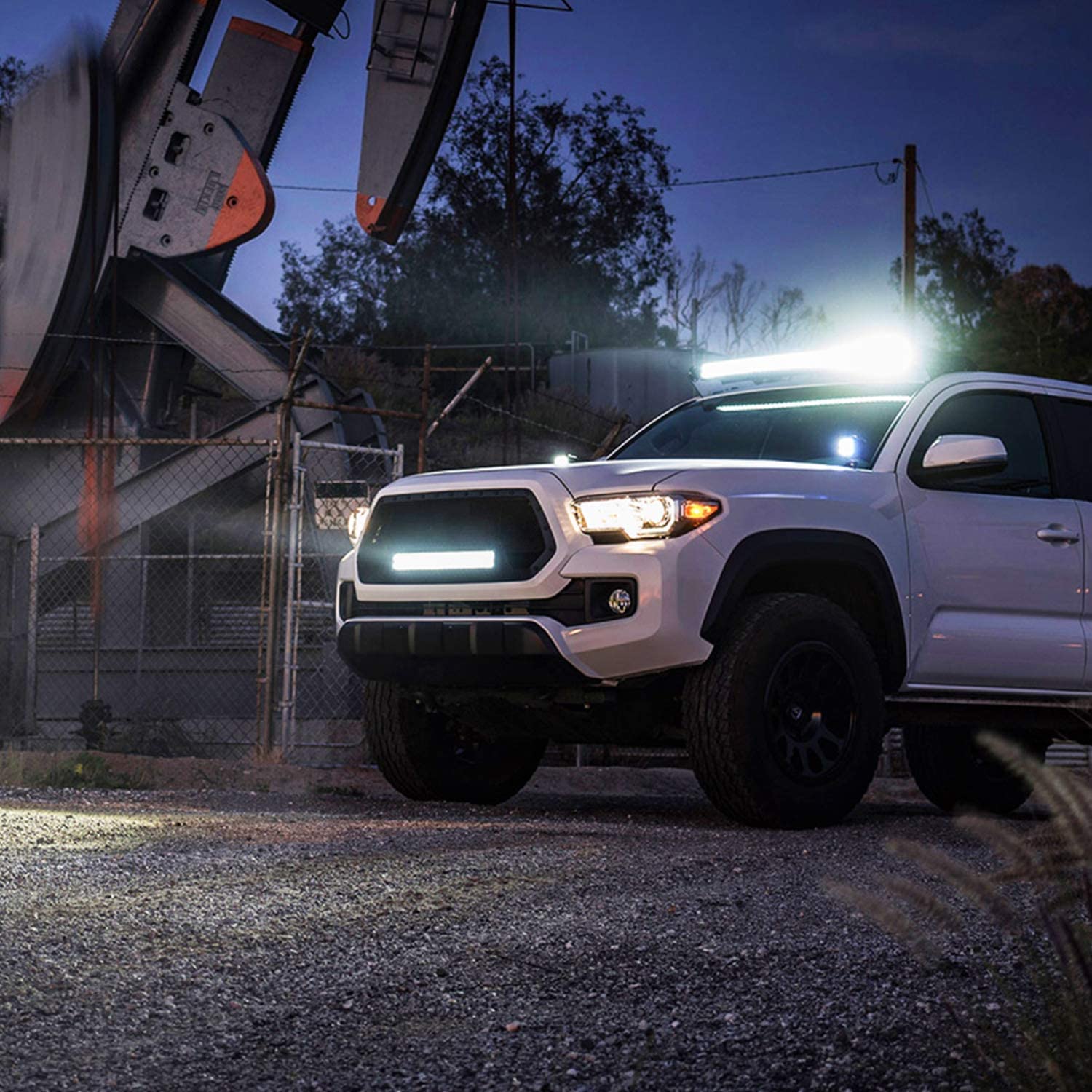 Nilight 37-Inch 780W Triple Row LED Light Bar - 78,000LM Flood Spot Combo Off-Road Lights with 12V Wiring Harness Kit for Trucks, SUVs, Pickups, Vans & Campers | Durable & Waterproof for Off-Roading, Camping & Night Driving | 2-Year Warranty