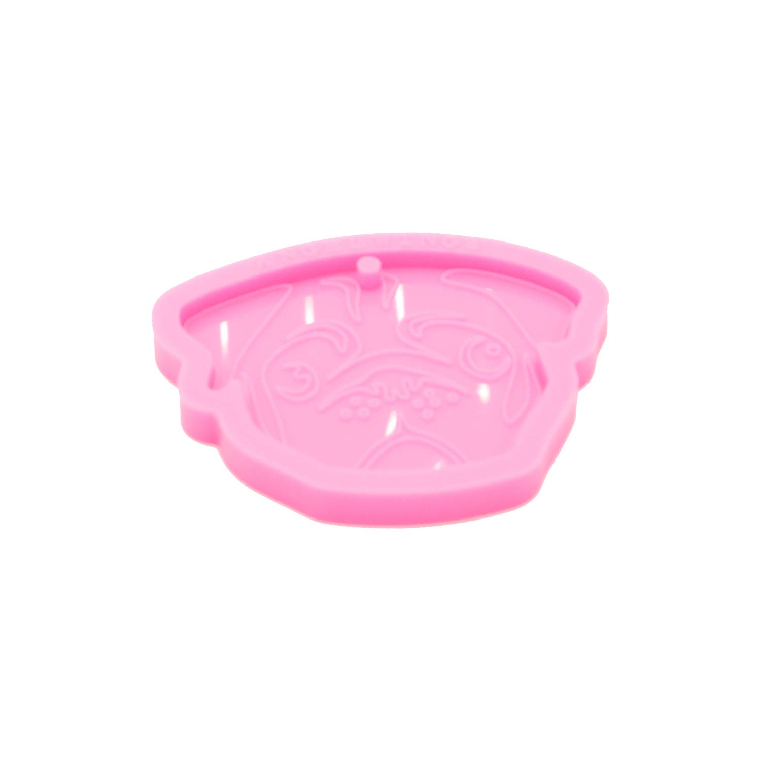 Shiny Glossy Resin Dog Mold - Silicone Keychain Jewelry Molds for DIY Epoxy Crafting, Handmade Resin Keychains & Charms - Perfect for DIY Gifts, Party Favors, and Home Decor Projects