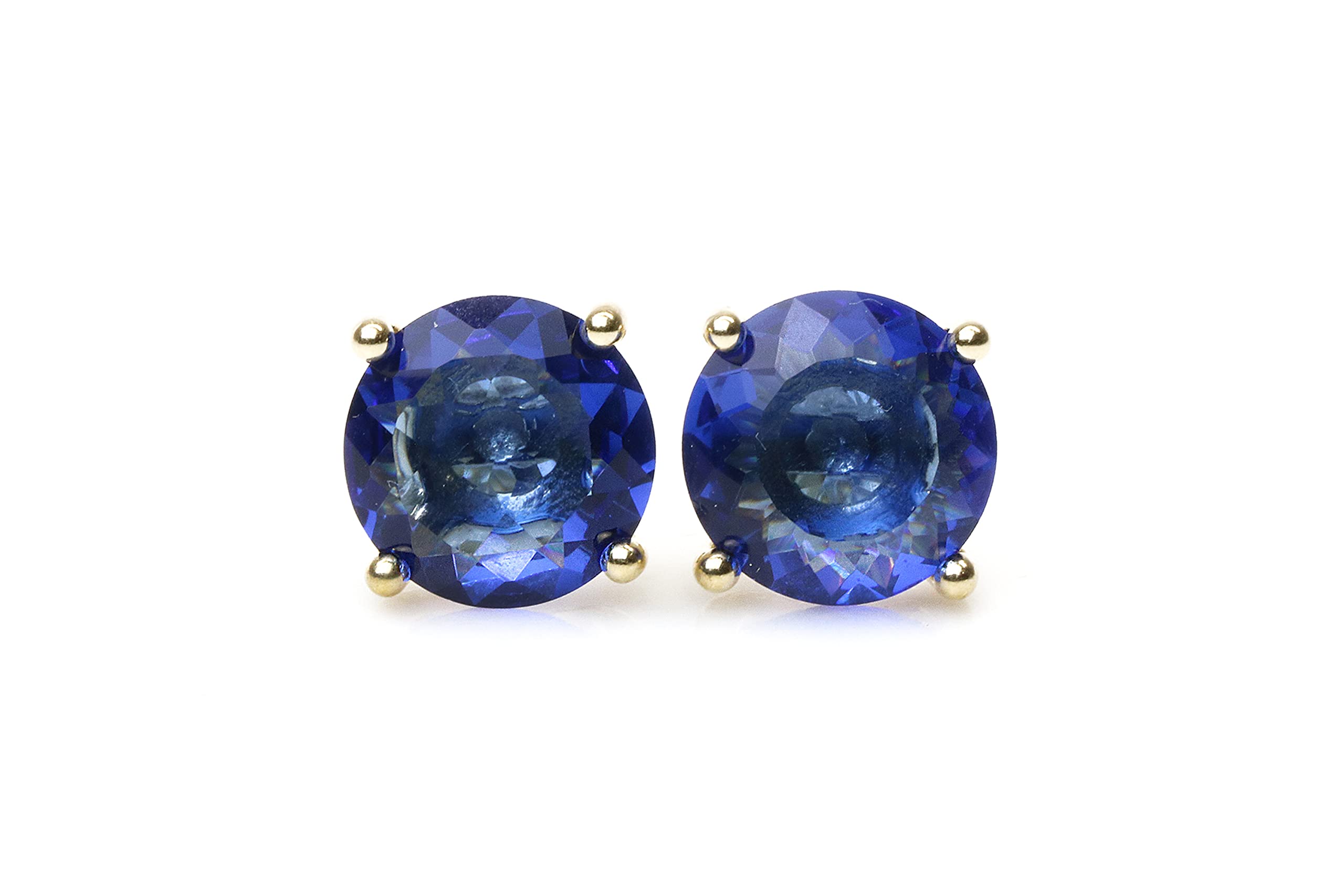 Blue Sapphire Earrings for Women - Bridal & Statement Jewelry Gift