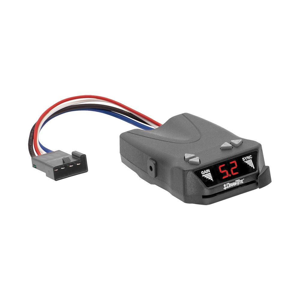 Draw-Tite Activator® IV Trailer Brake Controller - Timed Electric Brake Control for 1 to 4 Axles - Perfect for Towing Trailers, Boats & RVs