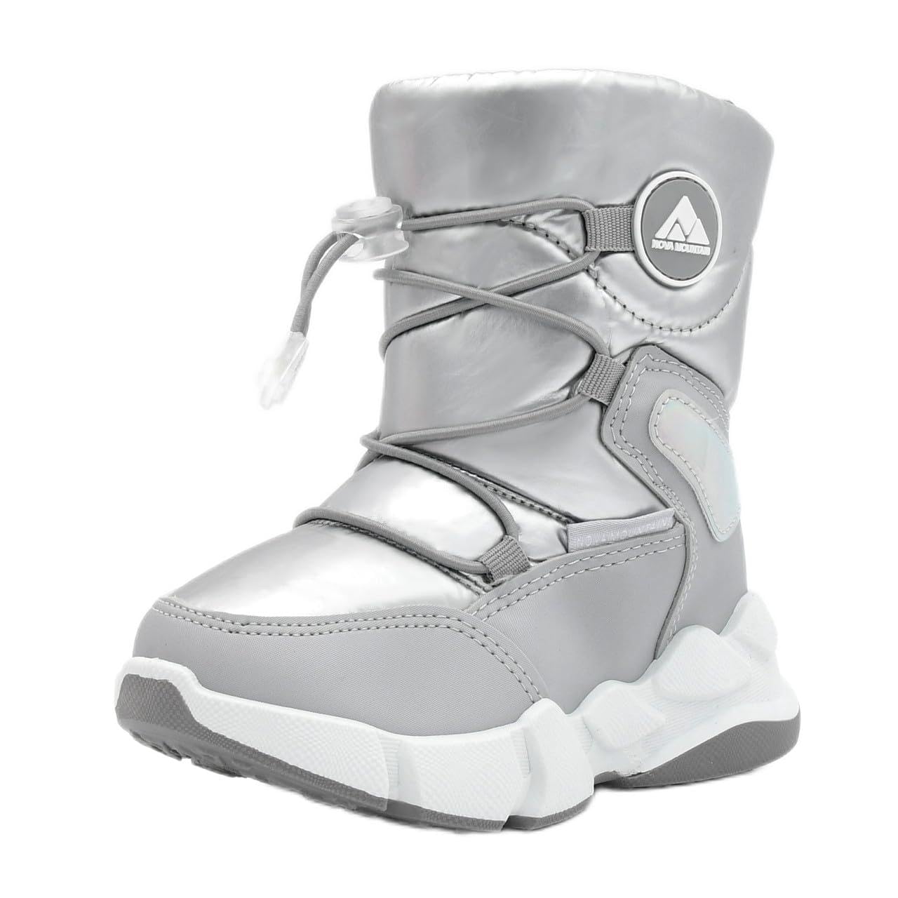 Nova Unisex Kids Snow Boots - Waterproof Winter Boots for Boys & Girls - Warm & Comfortable for Outdoor Play, Snowy Days & Cold Weather