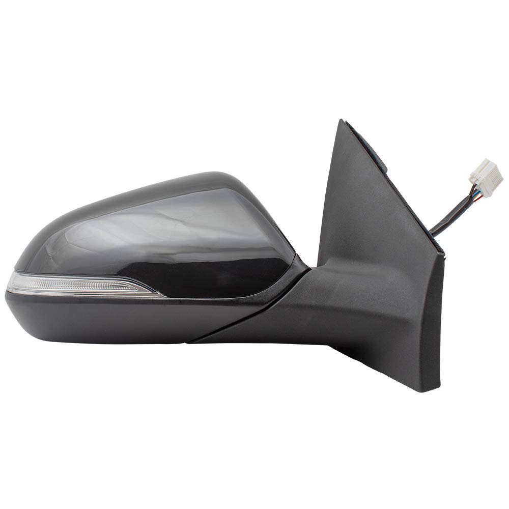Heated Power Side View Mirrors with Turn Signal & Blind Spot Detection - Replacement Pair Set for 2015-2017 Hyundai Sonata (Part# 87610C2020, 87620C2020, HY1320236, HY1321236) - Perfect for Winter Driving & Enhanced Road Safety