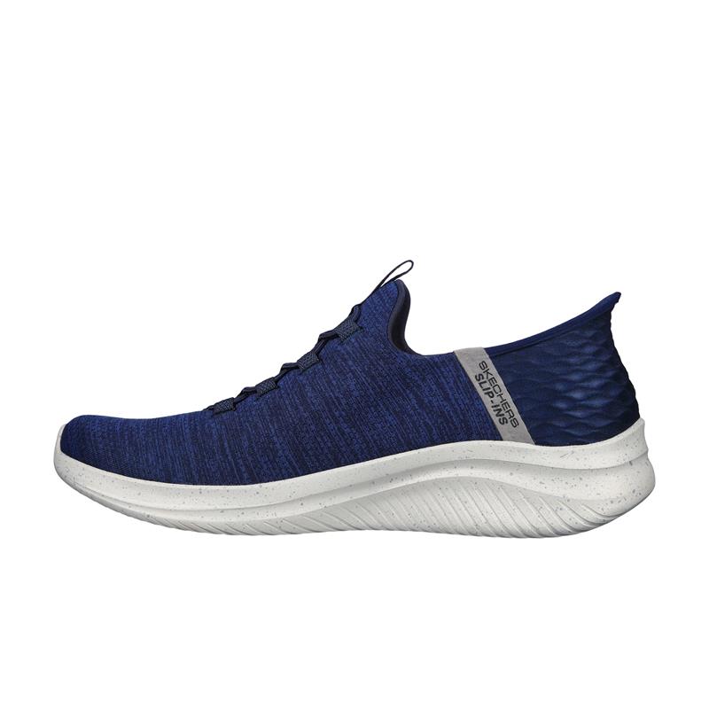 SLIP INS: ULTRA FLEX 3.0 Comfortable Slip-On Shoes for Men & Women - Navy Blue (232452/NVY) - Perfect for Walking, Travel and Casual Wear