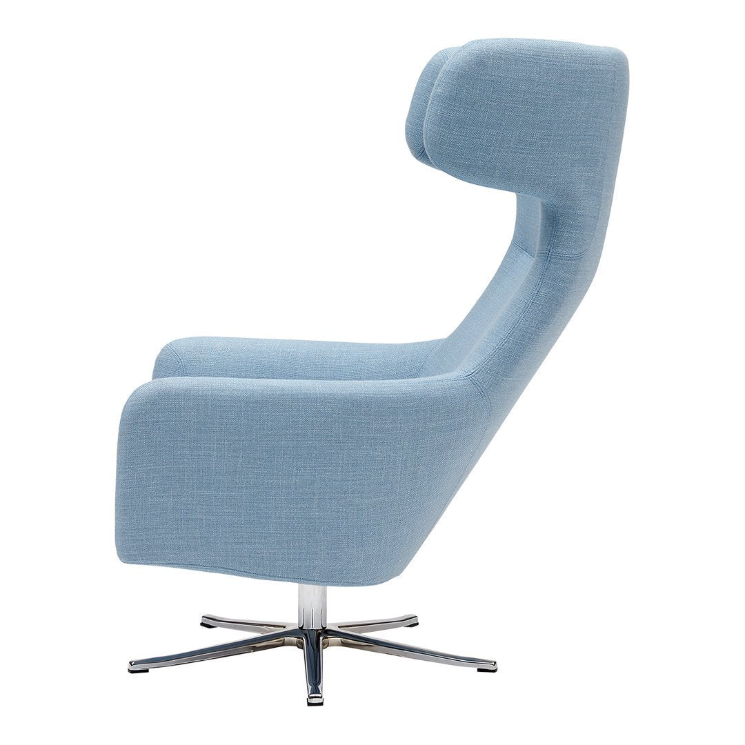 Luxury Havana Wing Chair with 360° Swivel Base - Perfect for Living Room, Bedroom, or Office Relaxation