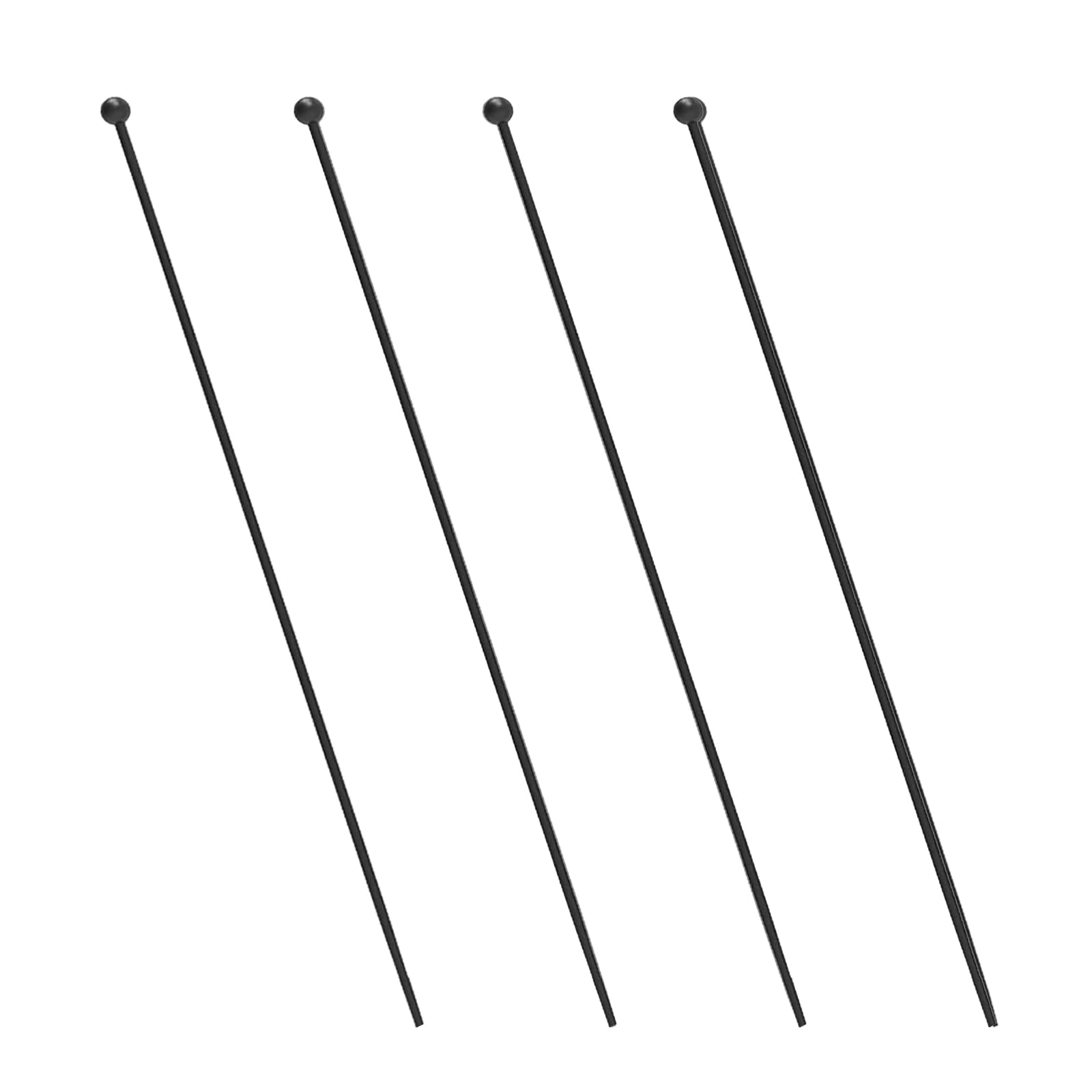 Heavy Duty Dog Playpen Stakes - 36 Inch Metal Replacement Posts for Indoor & Outdoor Pet Enclosures - Secure RV & Backyard Puppy Play Pens (Set of 4) - Perfect for Camping, Travel & Home Use