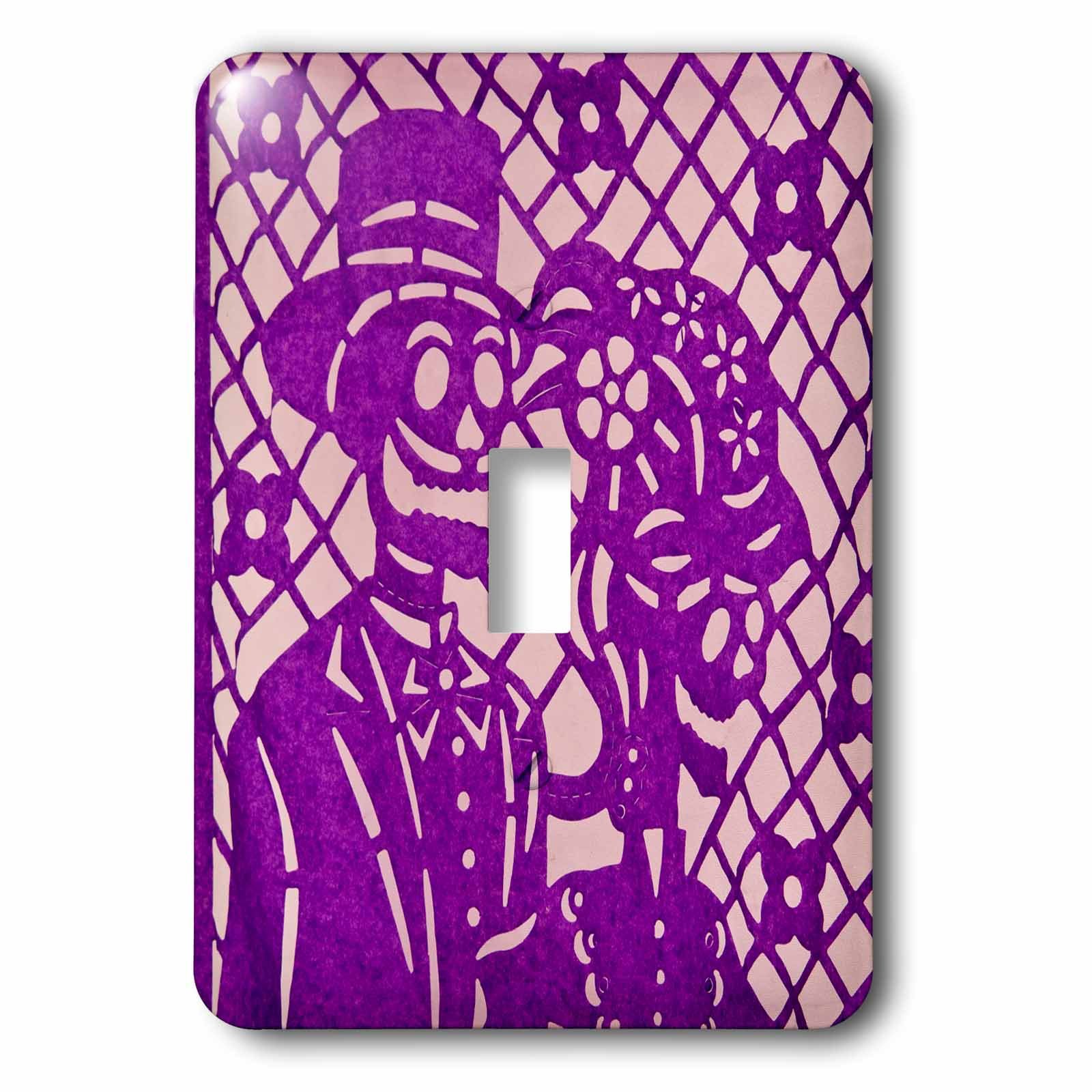 3D Rose Light Switch Cover - Decorative for Home Decor