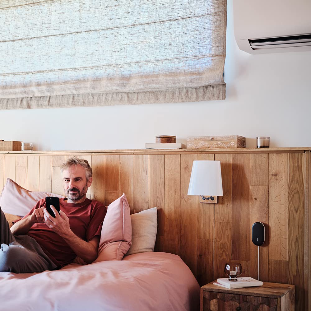 Netatmo Smart Air Conditioner Controller - WiFi Thermostat for All AC & Heat Pumps | Energy Saving | Works with Alexa, Google Assistant & Siri (NAC-IB) | Perfect for Home Automation & Climate Control