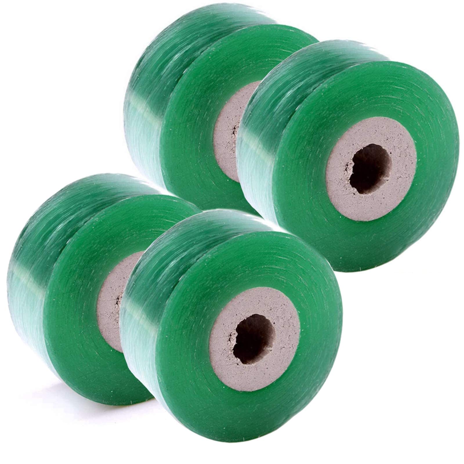4 Rolls Grafting Tape, 120m x 2cm Elastic Tree Grafting Band, Plant Repair Tape for Buds & Plants - Ideal for Gardening, Tree Care & Plant Restoration