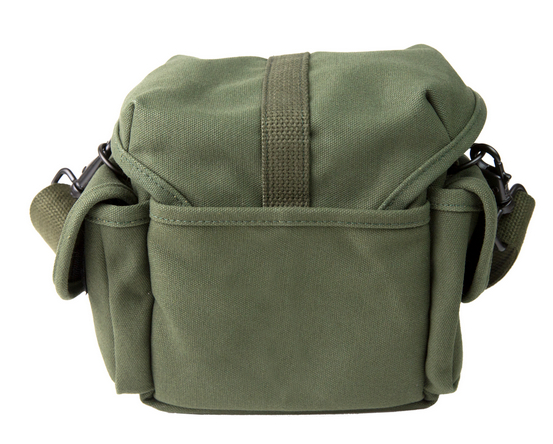 Domke F-8 Olive Drab Canvas Camera Shoulder Bag 700-80D - Durable DSLR/SLR Camera Bag for Photographers, Perfect for Travel, Street & Outdoor Photography